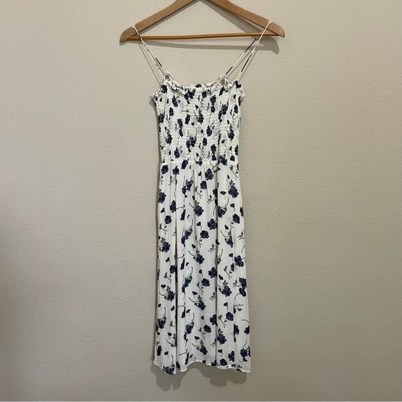 Reformation Sable Dress Blueberries - Picture 4 of 7